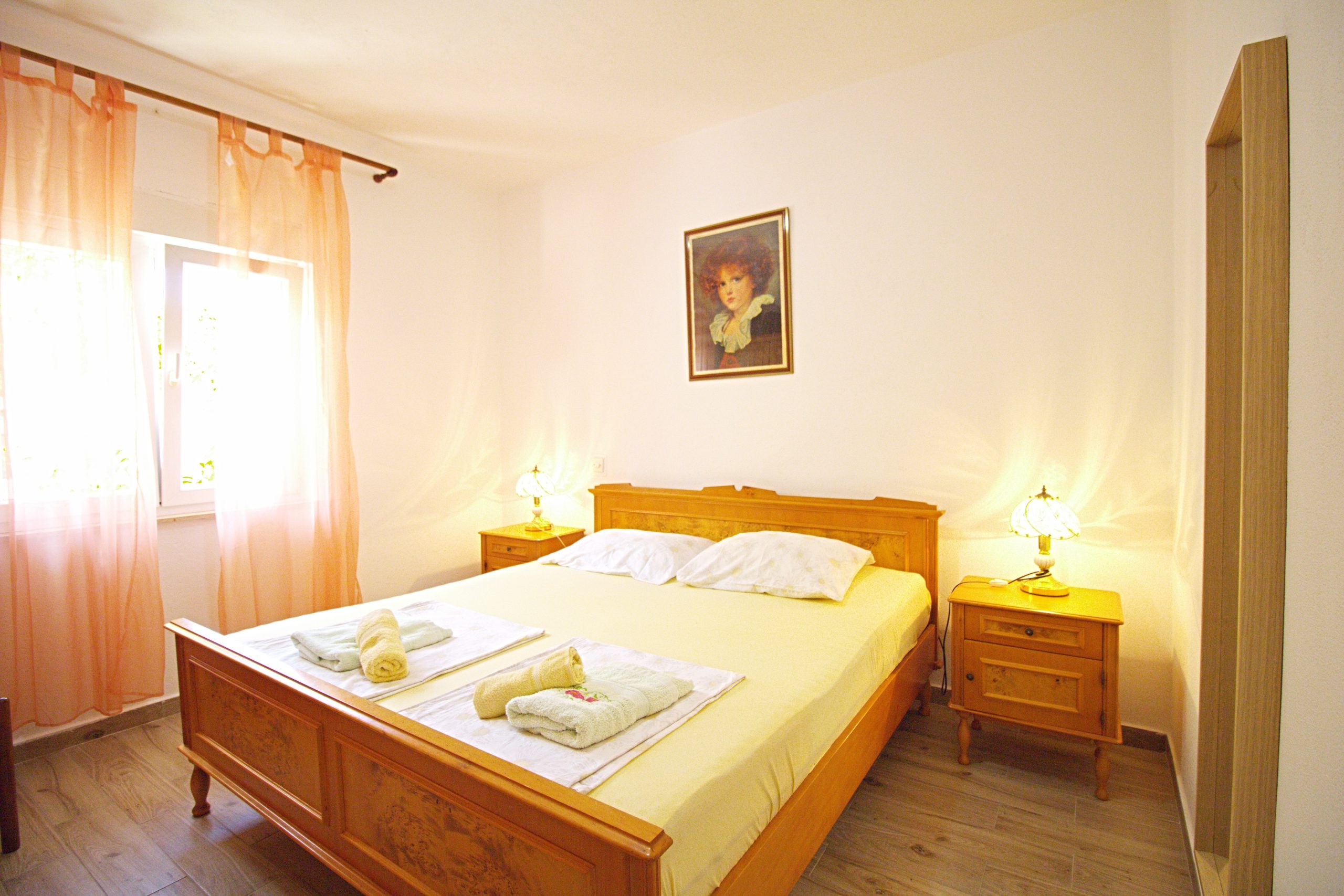 Apartament wakacyjne blisko plaży Slanica Murter A2 + 2 ID 98