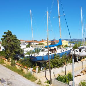 Appartamento monolocale con vista mare A2+1 Murter Podvrške ID 326