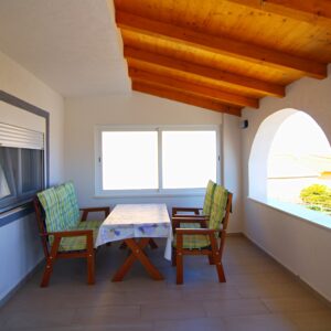 Apartment Ljubica & Rudi near Slanica beach with sea view A4 ID 327